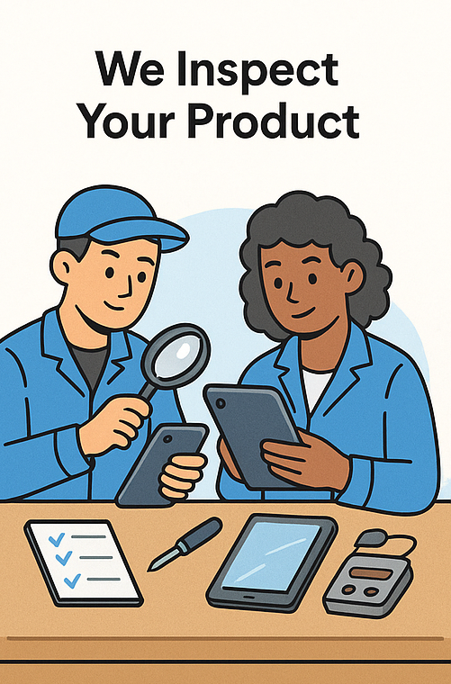 We Inspect Your Product